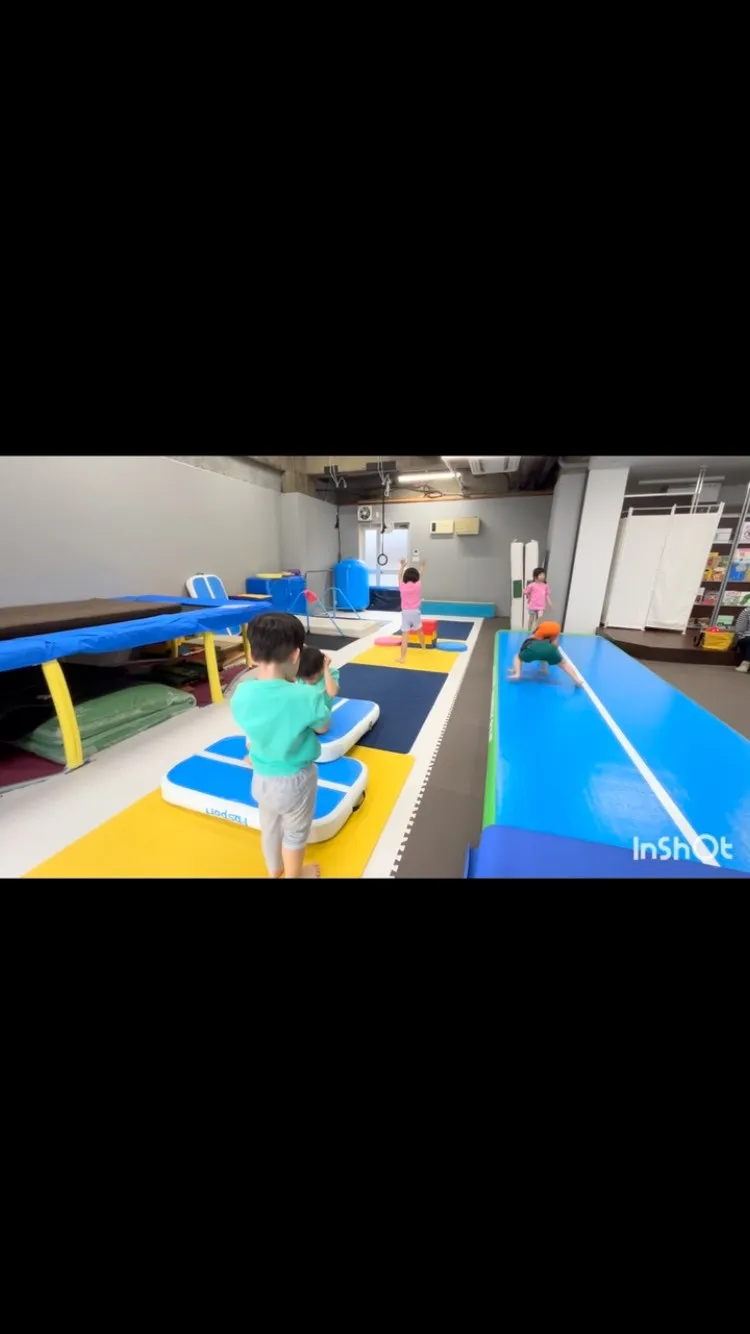 楽しくレッスン中😆（熊本ジムナスティッククラブ）